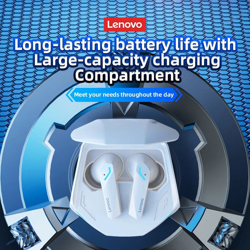 Original Lenovo GM2 Pro Earphone Bluetooth 5.3 Mic