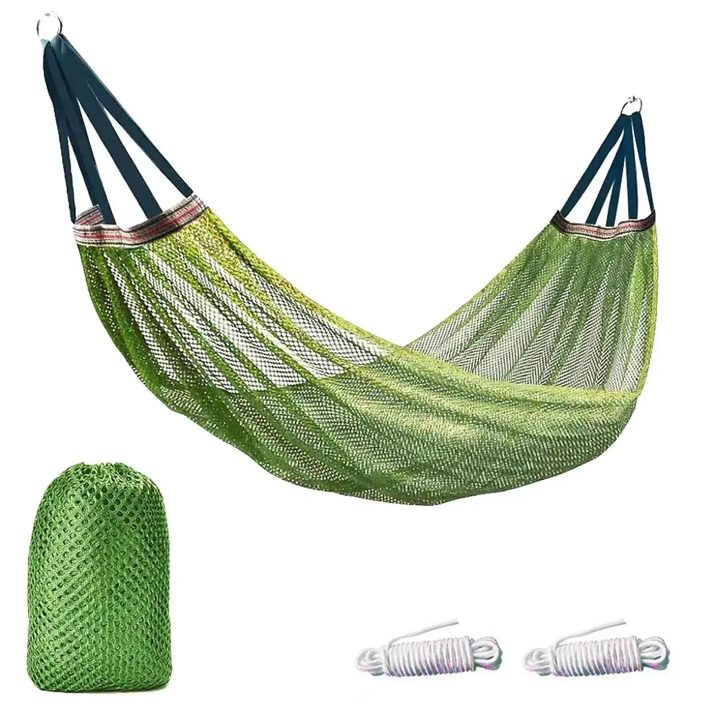 Hickened Rope Double Outdoor Hammock with Bag