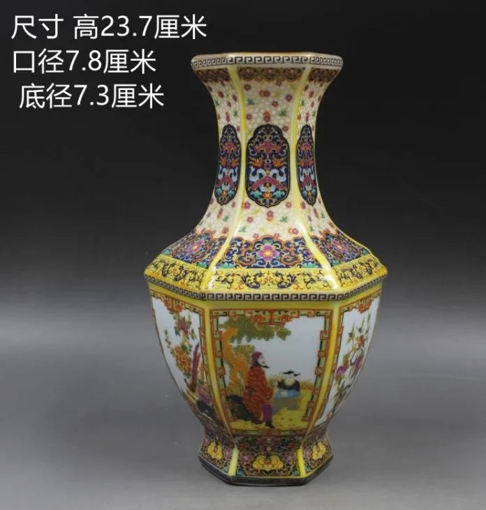 Antique Porcelain Vase Decorative Flower Vase
