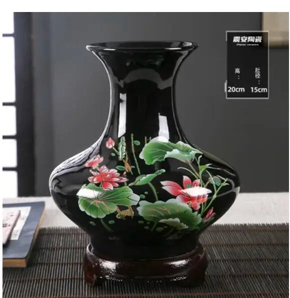 Flower Vase, Crystal Glaze, Handmade, Rose Vases, New,