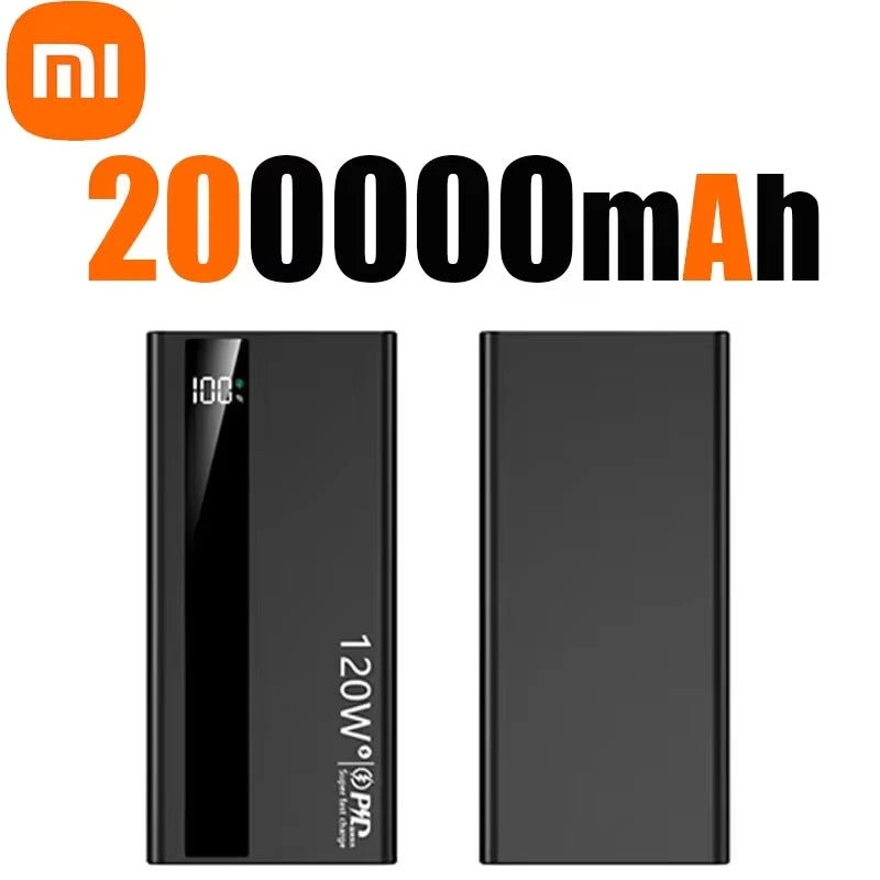 Xiaomi 200000mAh Super Fast Charge Battery Power Bank