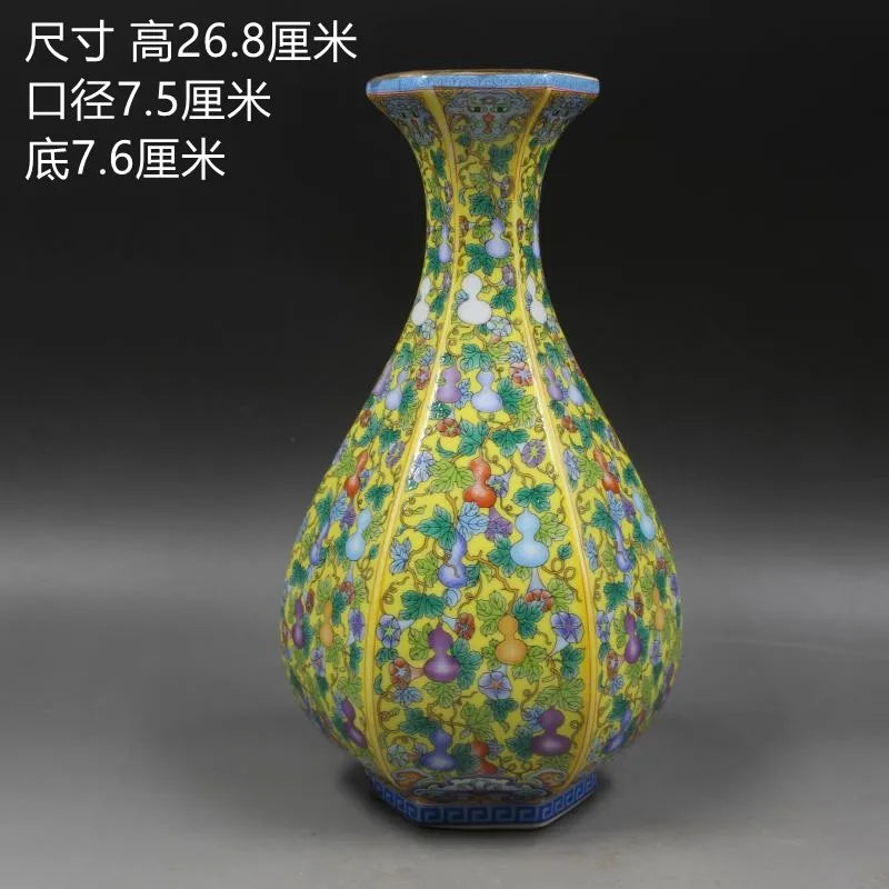 Antique Porcelain Vase Decorative Flower Vase