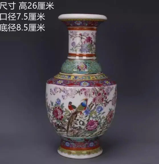 Antique Porcelain Vase Decorative Flower Vase