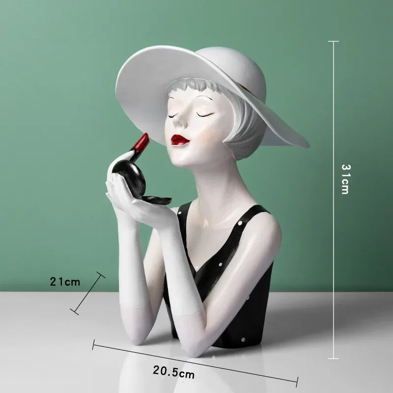 Light Luxury Girl High-Level Sense Ornaments
