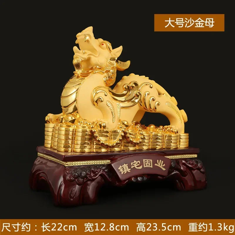 Lucky Pixiu Home Craft Statues Sculpture
