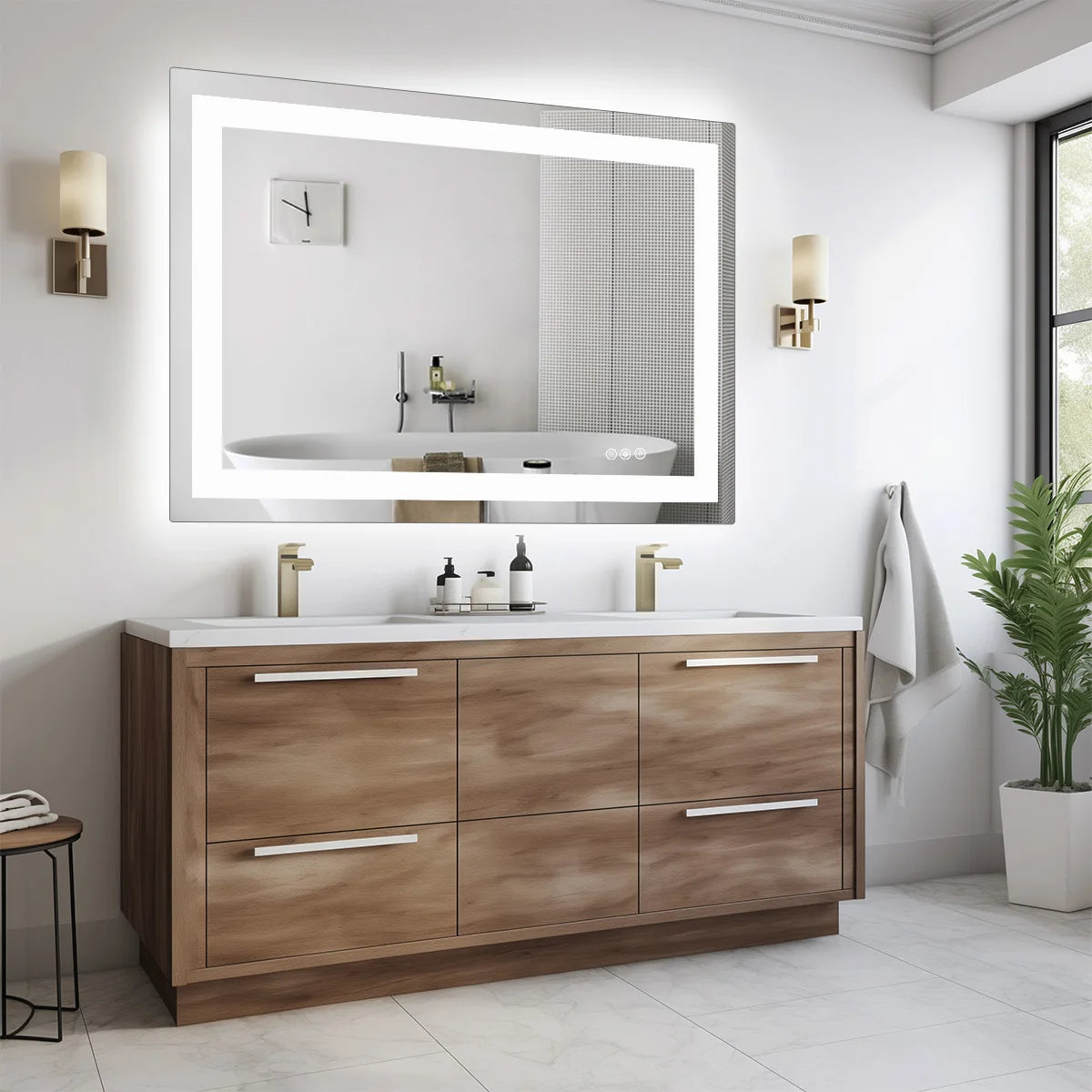 JHK 36"x 24"LED Bathroom Vanity Mirror