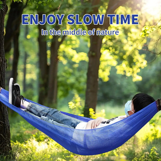 Hickened Rope Double Outdoor Hammock with Bag