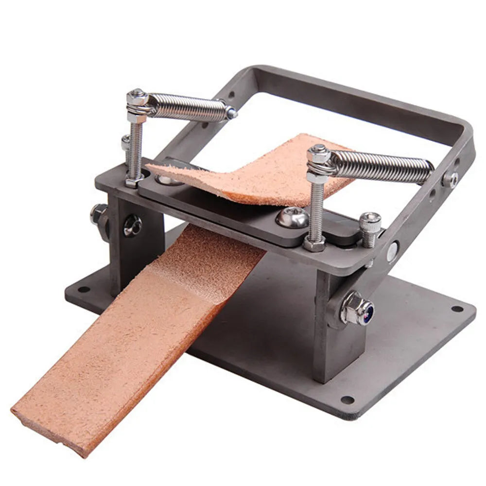 Leather Splitter Stainless Steel Skiving Skiver, Adjustable Thickness