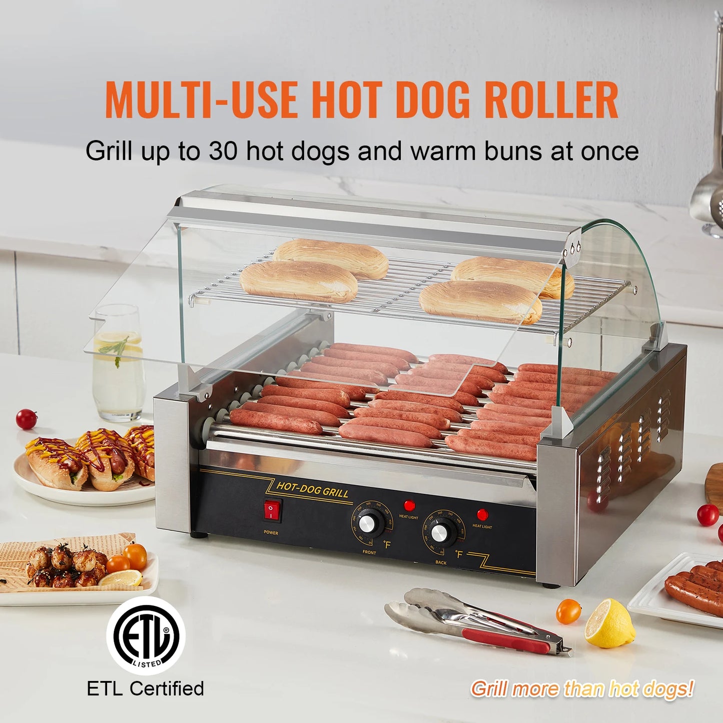 SucceBuy 5/7/11 Rods Commercial Hot Dog Roller