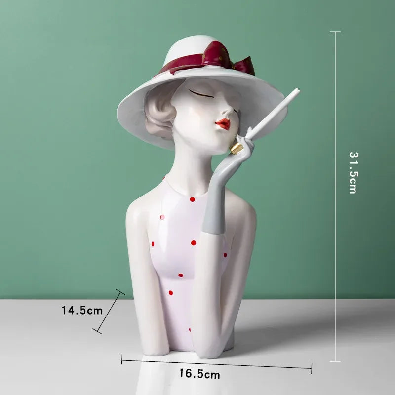 Light Luxury Girl High-Level Sense Ornaments