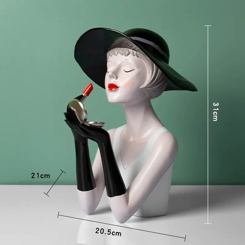 Light Luxury Girl High-Level Sense Ornaments