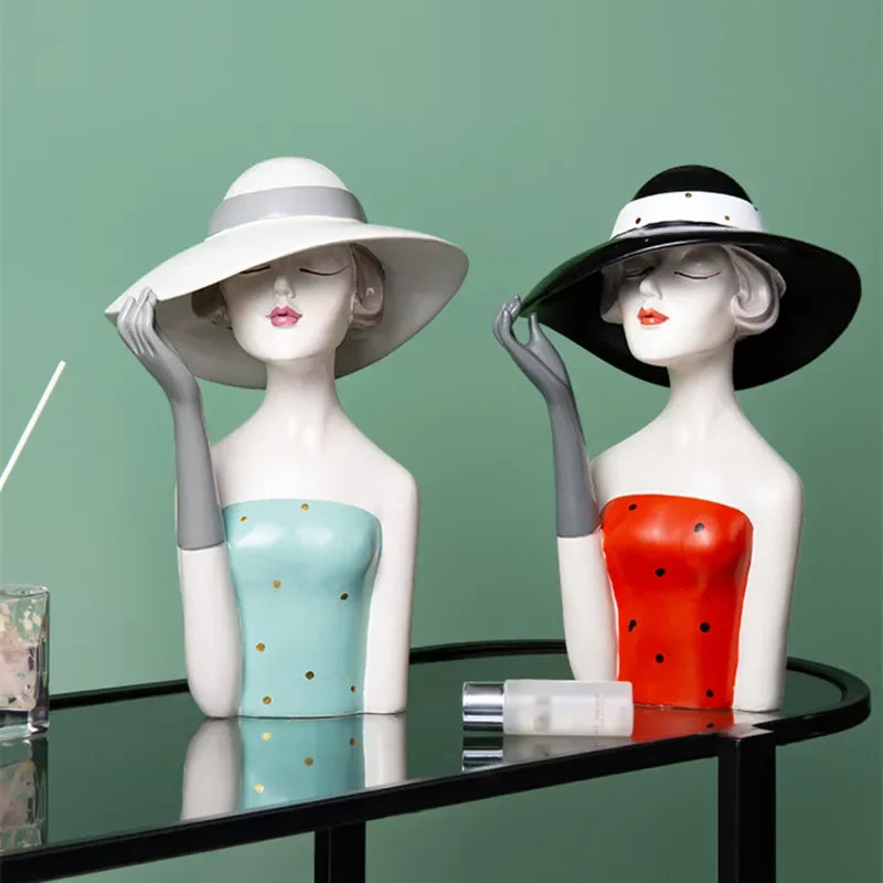 Light Luxury Girl High-Level Sense Ornaments