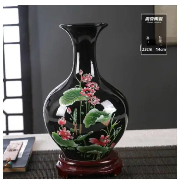 Flower Vase, Crystal Glaze, Handmade, Rose Vases, New,
