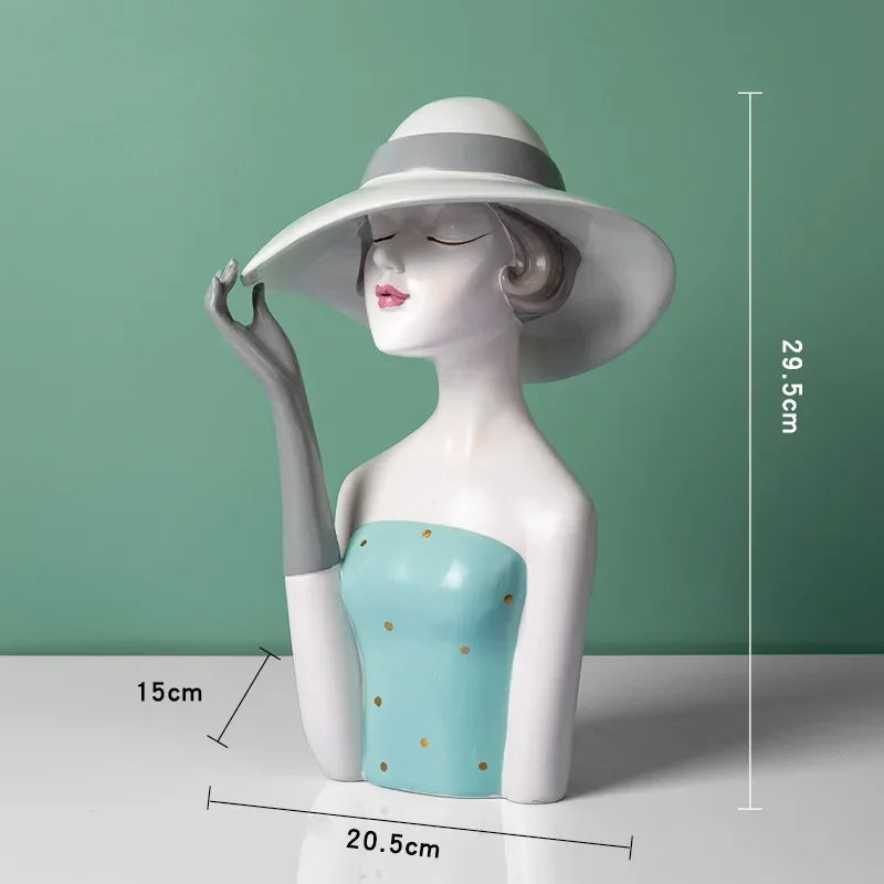 Light Luxury Girl High-Level Sense Ornaments