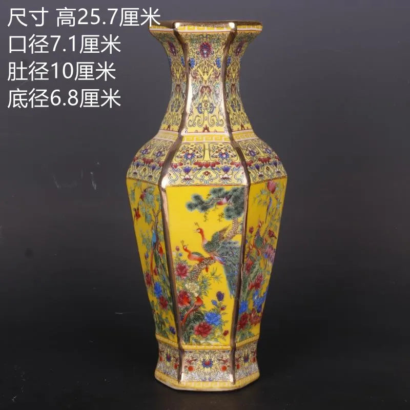 Antique Porcelain Vase Decorative Flower Vase
