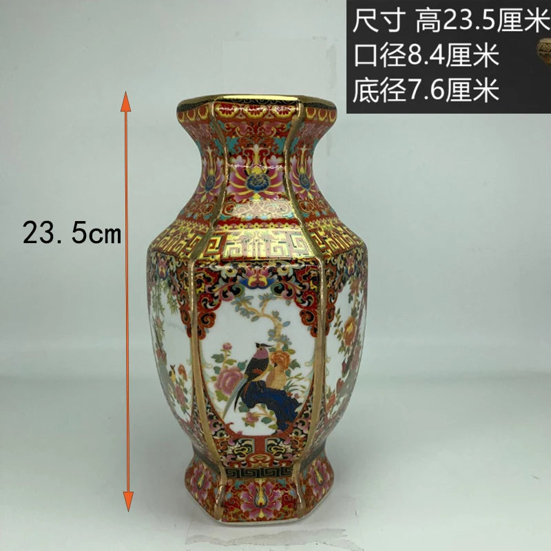Antique Porcelain Vase Decorative Flower Vase