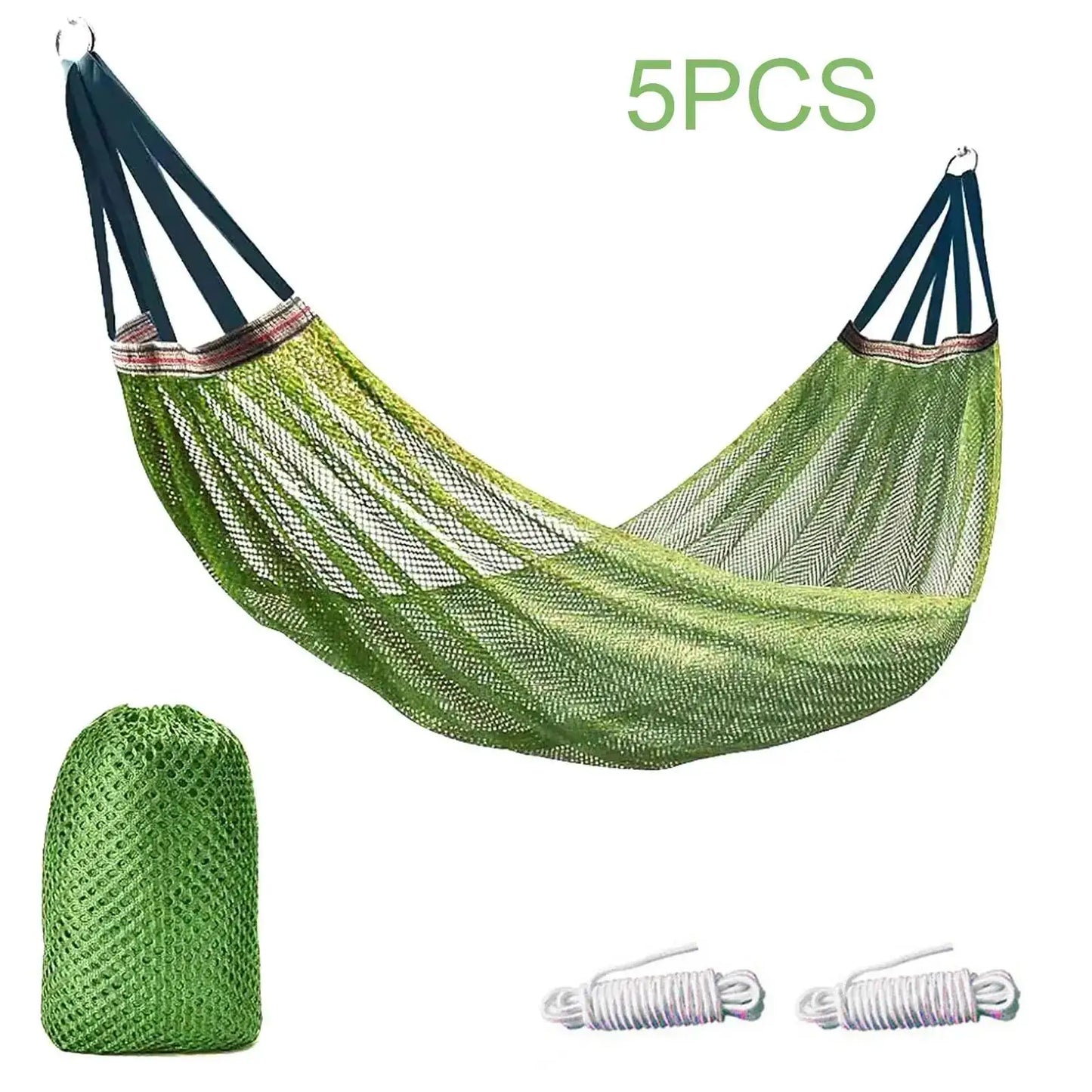 Hickened Rope Double Outdoor Hammock with Bag