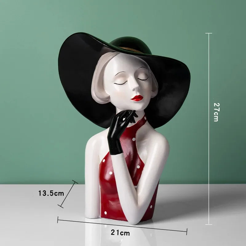 Light Luxury Girl High-Level Sense Ornaments