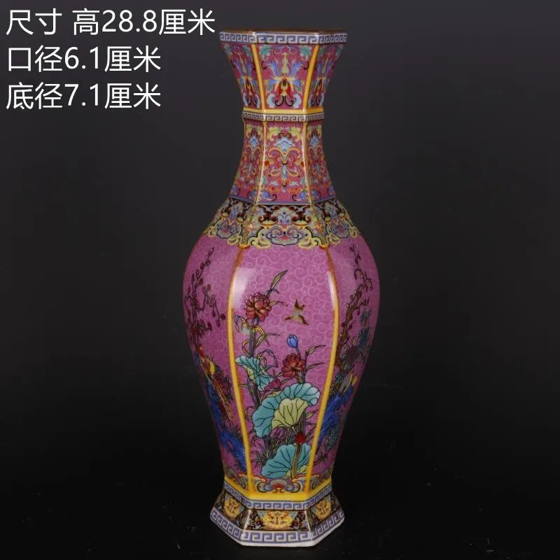 Antique Porcelain Vase Decorative Flower Vase