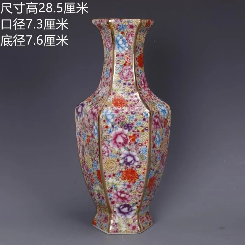 Antique Porcelain Vase Decorative Flower Vase