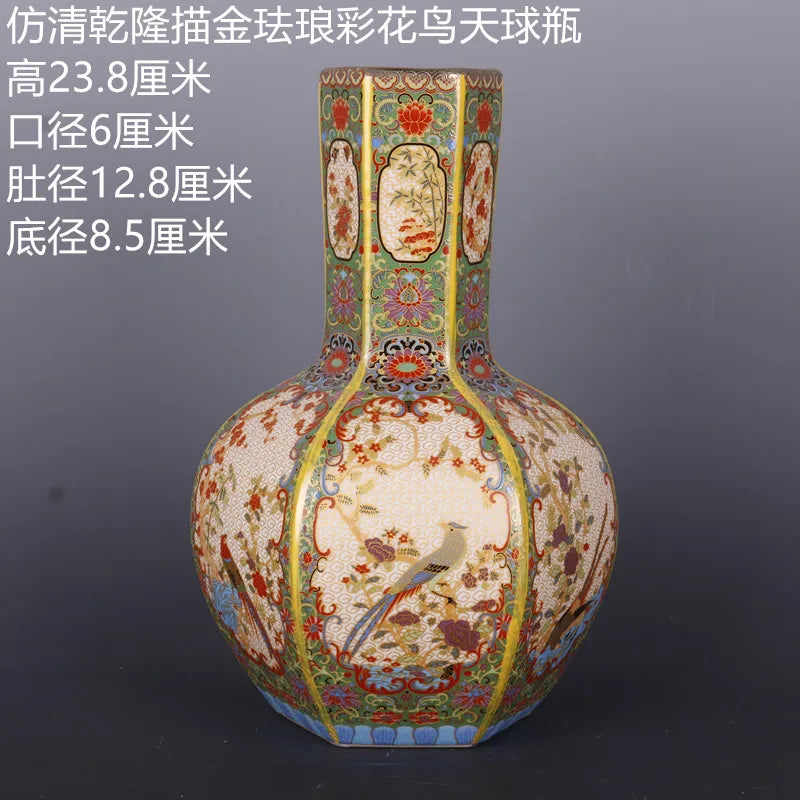 Antique Porcelain Vase Decorative Flower Vase