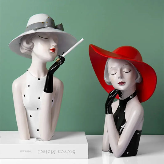 Light Luxury Girl High-Level Sense Ornaments