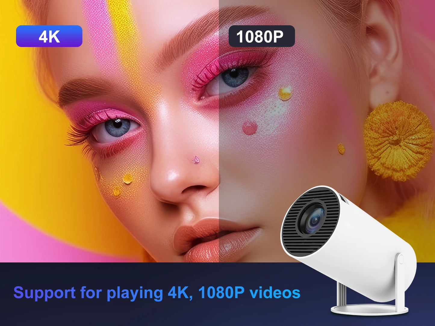 Magcubic HY300 Pro Projector 200ANSI for Home Theater