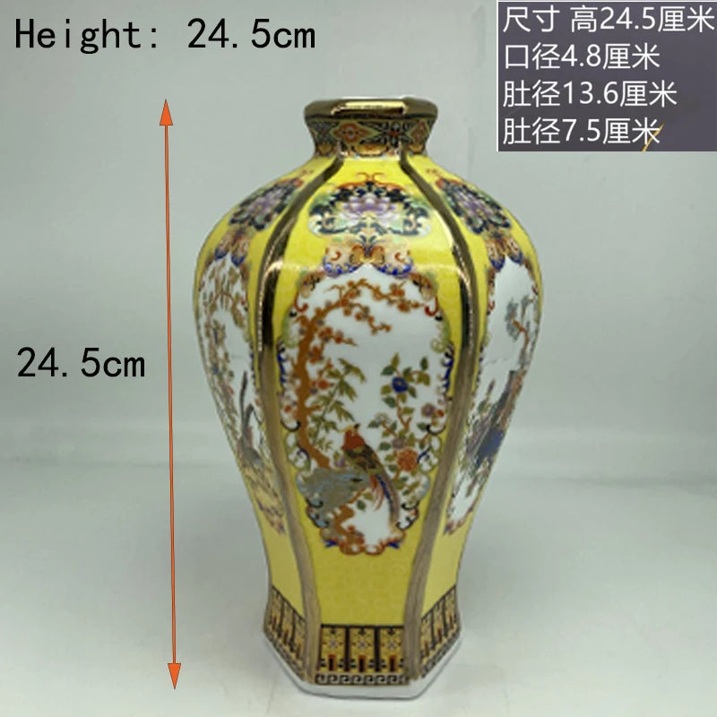 Antique Porcelain Vase Decorative Flower Vase