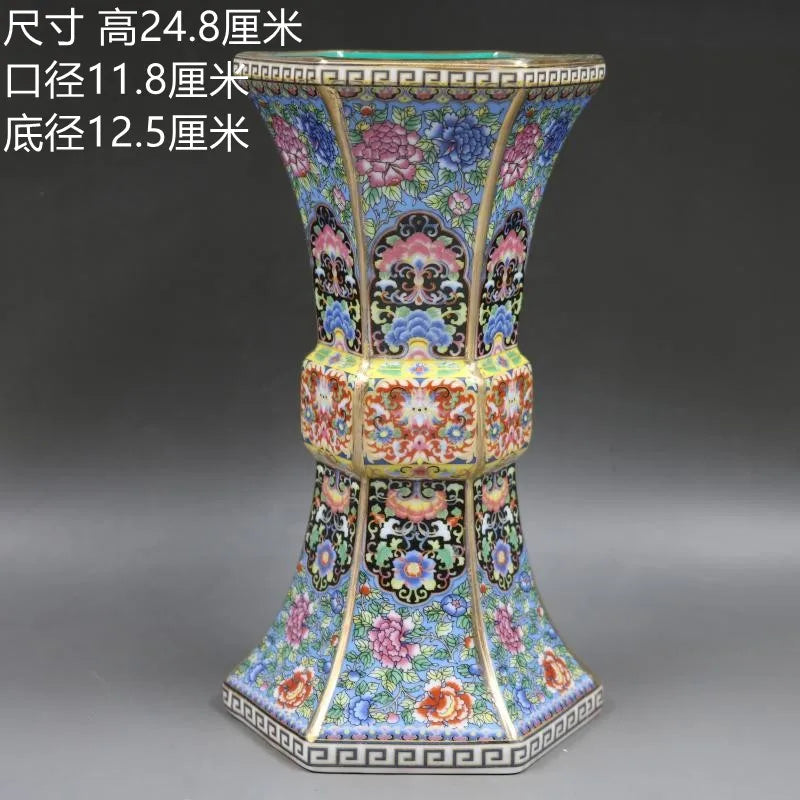 Antique Porcelain Vase Decorative Flower Vase