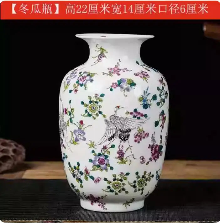Flower Vase, Crystal Glaze, Handmade, Rose Vases, New,