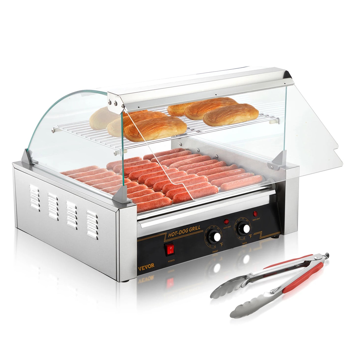 SucceBuy 5/7/11 Rods Commercial Hot Dog Roller