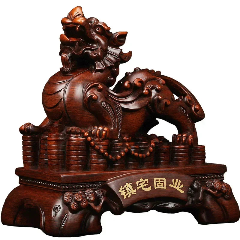 Lucky Pixiu Home Craft Statues Sculpture
