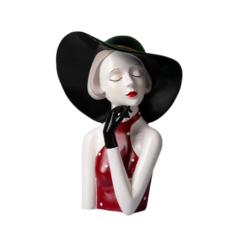 Light Luxury Girl High-Level Sense Ornaments