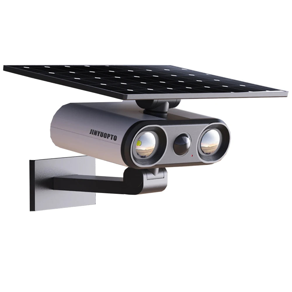 Multifunctional Solar Lamp IP65 Waterproof PIR Motion Sensor With Polycrystalline High-efficiency Solar Panels For Garage Yard