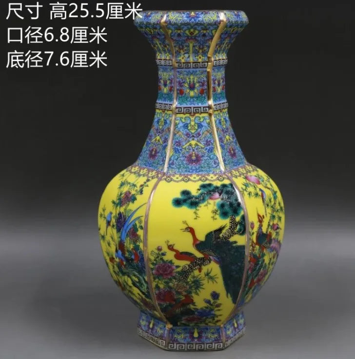 Antique Porcelain Vase Decorative Flower Vase