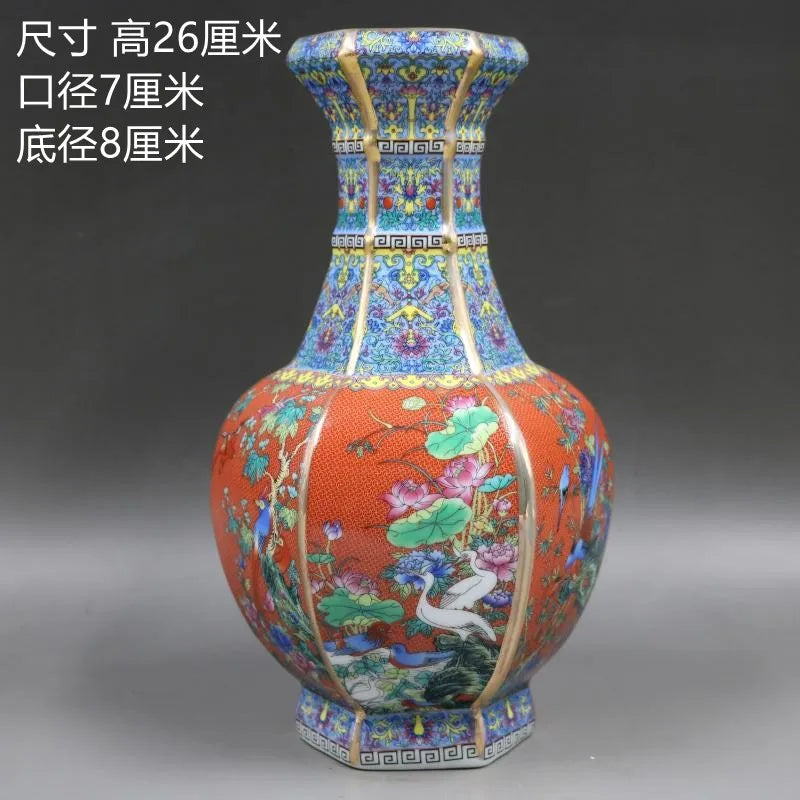 Antique Porcelain Vase Decorative Flower Vase