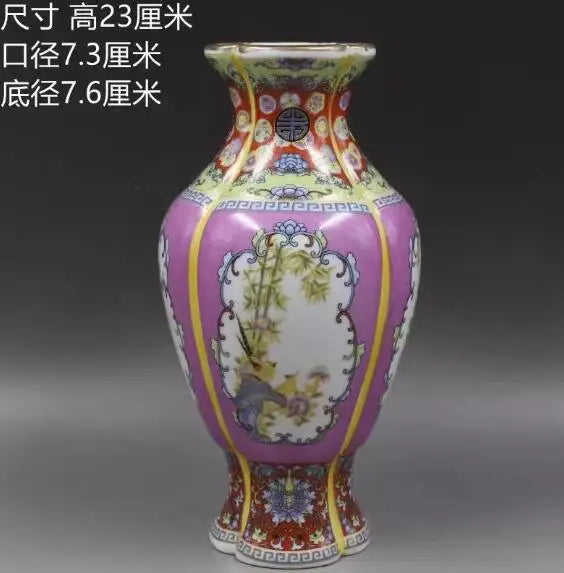 Antique Porcelain Vase Decorative Flower Vase