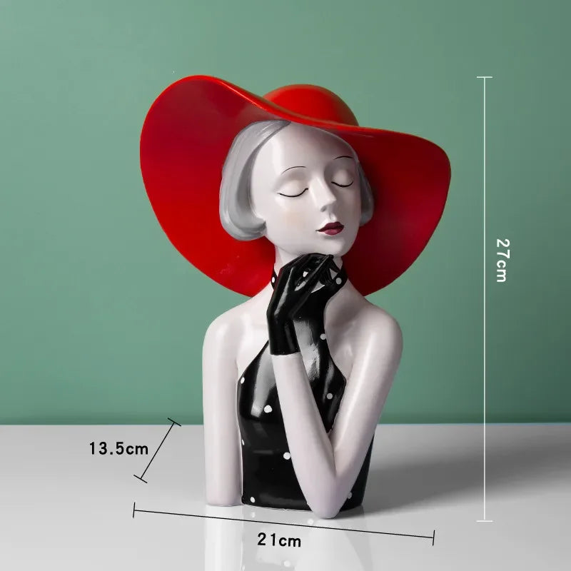 Light Luxury Girl High-Level Sense Ornaments