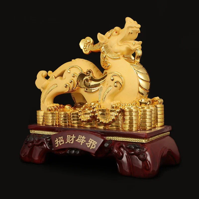 Lucky Pixiu Home Craft Statues Sculpture