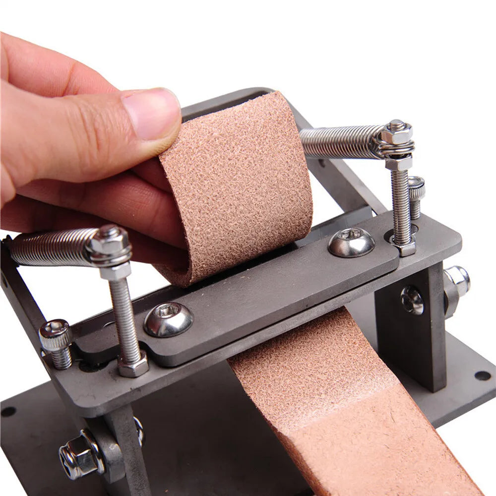 Leather Splitter Stainless Steel Skiving Skiver, Adjustable Thickness