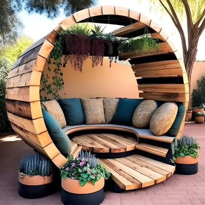 DIY Gazebo & Arbor (Printed Plans only) (No Building Materials Included)