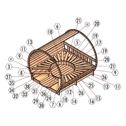 DIY Gazebo & Arbor (Printed Plans only) (No Building Materials Included)