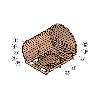 DIY Gazebo & Arbor (Printed Plans only) (No Building Materials Included)