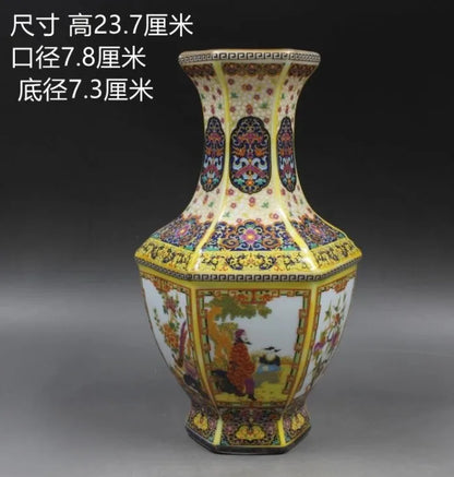 Antique Porcelain Vase Decorative Flower Vase