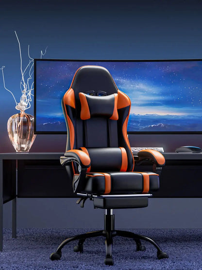 Reclining Gamer Chair Office Desk Chair