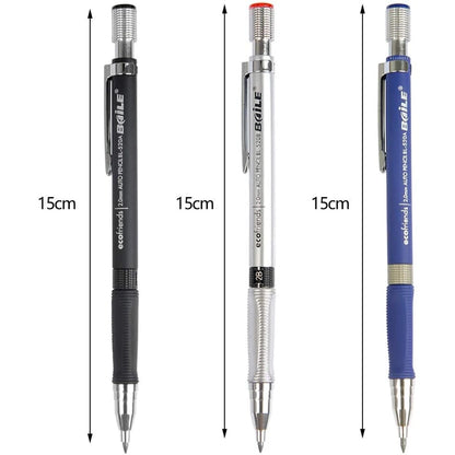 2.0 mm Mechanical Pencils Set 2B Automatic Student Pencils