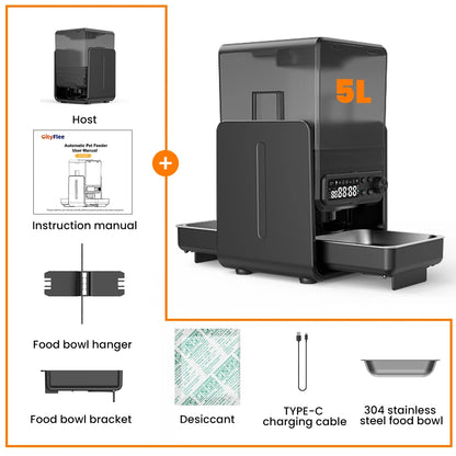 Smart Pet Feeder Automatic for Cats and  Dogs .