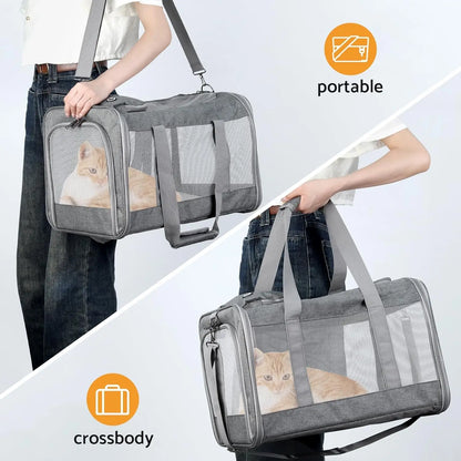 Pet Carrier for Cats Dogs Soft Travel Bag
