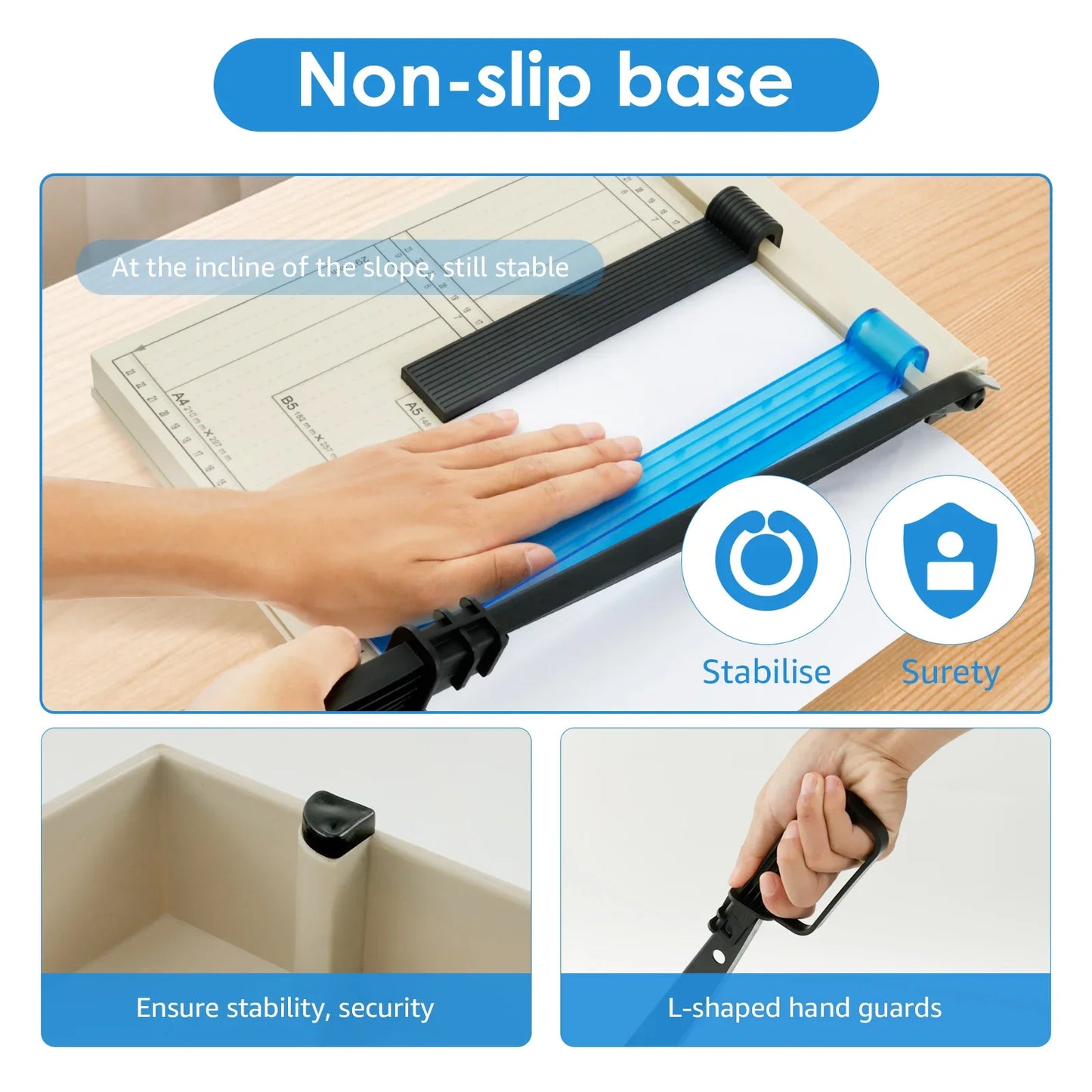 A4 To B7 Paper Cutter Tool 12inch Multi-function Office Supplies