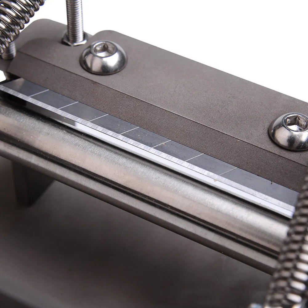 Leather Splitter Stainless Steel Skiving Skiver, Adjustable Thickness